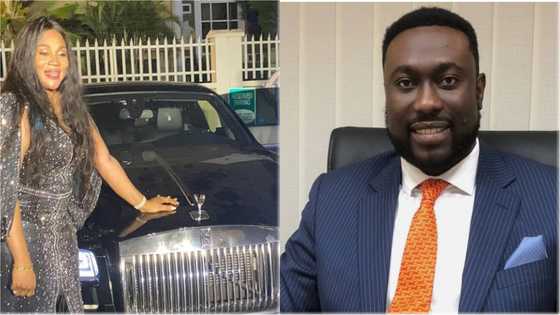 Dr Sledge: Ghanaian millionaire gifts wife luxury Rolls Royce worth GHS1.9m for her b'day