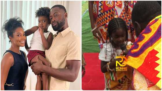 Kaavia James: Video of her pronouncing 'Akua', her Akan name warms hearts of Ghanaians