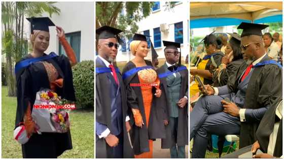 A Plus, Habiba Sinare, Kofi Sarpong graduate from GIMPA, many in awe of achievement
