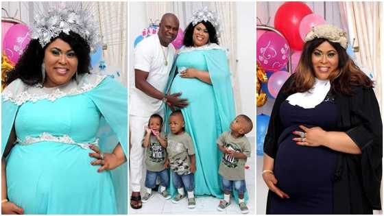 Plus-size woman claims to have delivered another set of triplets after having a set of twins and triplets