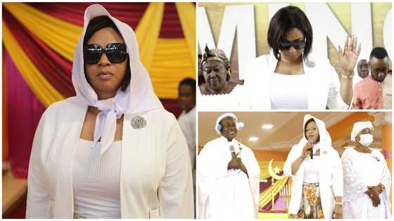 Sarah Adwoa Safo: Dome-Kwabenya MP makes first public appearance after return to Ghana; describes 2021 as a challenging year