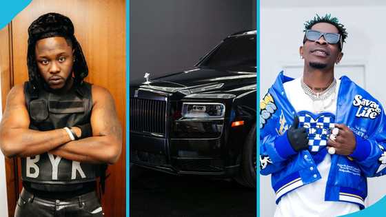 Medikal writes touching message hailing Shatta Wale for buying a Rolls Royce, peeps admire their bromance