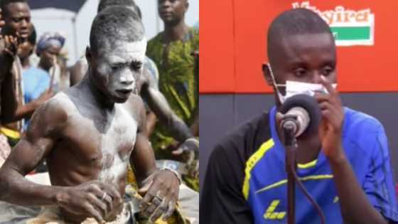 25-year-old Ghanaian man goes mad after using 7-year-old girl for ritual sacrifice; video drops