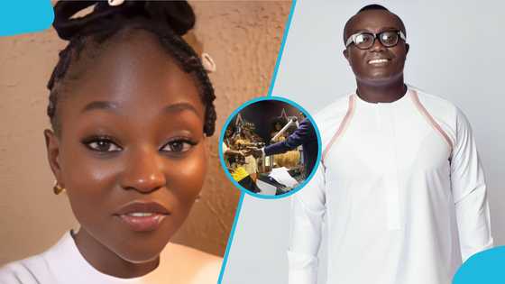 Hamamat Montia and employees massage Bola Ray in Starr FM studio, video excites Ghanaians
