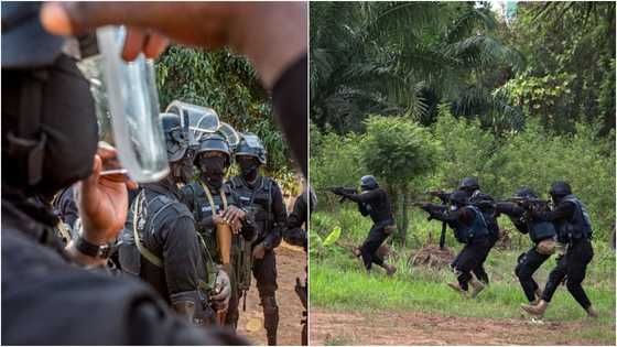 National Security storms UG Sports Stadium & Hilla Limann Hall with terrorist attack simulation