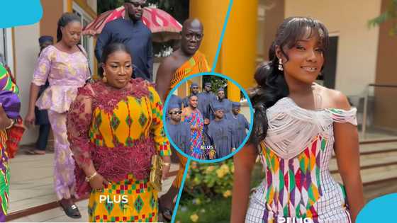 Anita Sefa Boakye’s junior brother ties the knot in lavish ceremony, videos drop