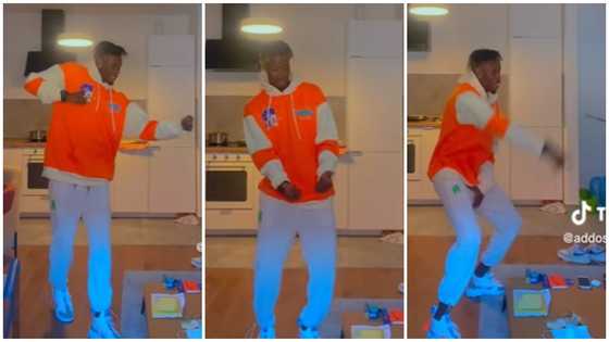 Black Stars player, Edmund Addo impresses peeps as he sings and dances with passion to Ruger's Asiwaju, video evokes joy