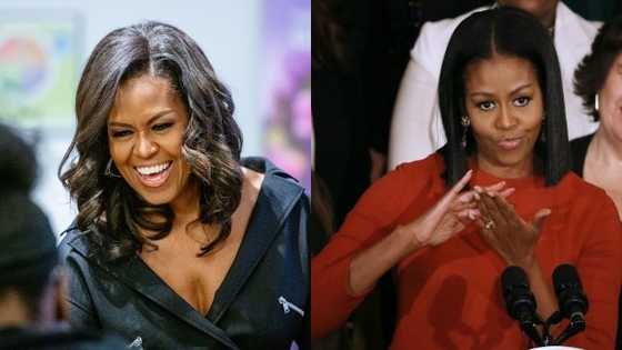 Michelle Obama says menopause once gave her hot flashes before attending an event