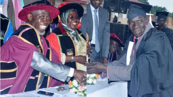 Determined 75-year-old man stuns the world; graduates in vocational studies