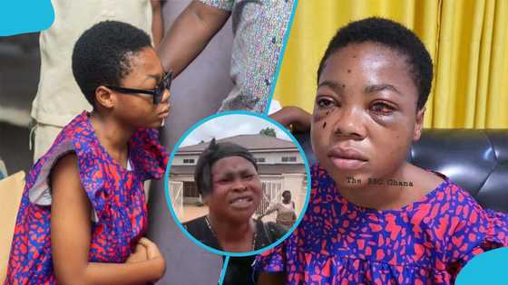 Drama in court as Suzy Pinamang's family clash with SDA SHS staff, accuse him of shielding suspect