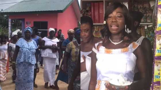 Ghanaian mom of triplets abandoned by dad of babies gets new house and provision shop; speaks in video