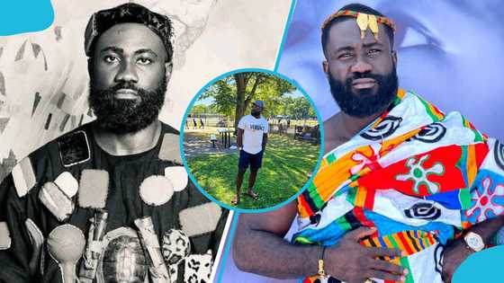 Okatakyie Afrifa in the US, Dresses Differently as He Begins New Life as a Student