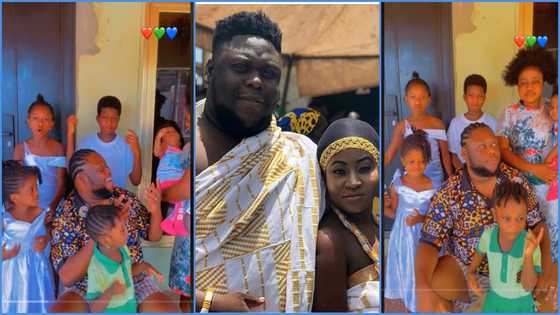 Oteele flaunts his 5 beautiful kids and wife, adorable video goes viral