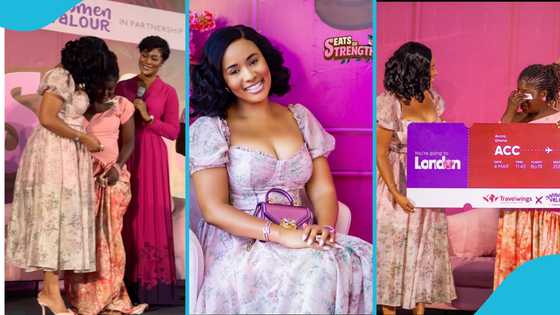 Otumfuo’s daughter, Serwaa Amihere and Sandra Ankobiah sponsor 3 cancer survivors' trip to the UK