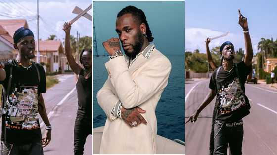 Video drops as Grammy Award winner Burnaboy jams to Black Sherif's song