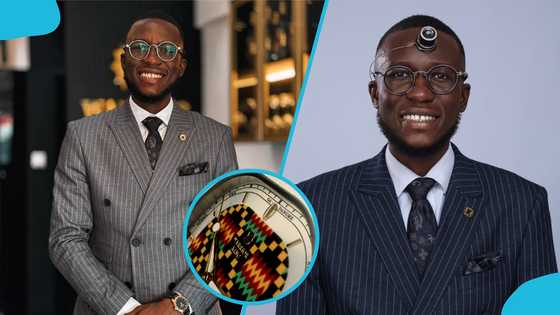 Patrick Amofah designs unique watch with a Kente enamel dial to unite Ghana's ethnic groups