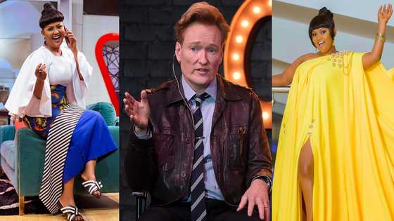 Nana Ama McBrown gets massive praises from top US TV personality Conan O’Brien (video)