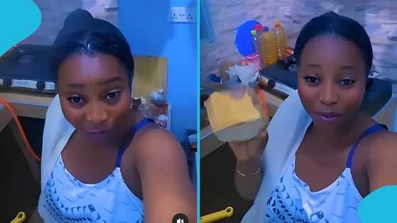 Ghanaian lady wakes up at dawn to fry yam and egg for her husband: “Marriage is not for the weak”