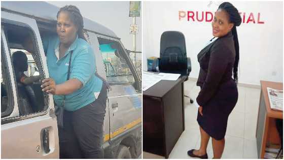 Meet Ghanaian mom of 2 who is a student at University of Ghana & works as a trotro mate