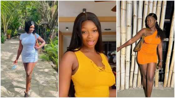 Young lady shows off her tall height in video, says nobody wants to go out with her, many people react