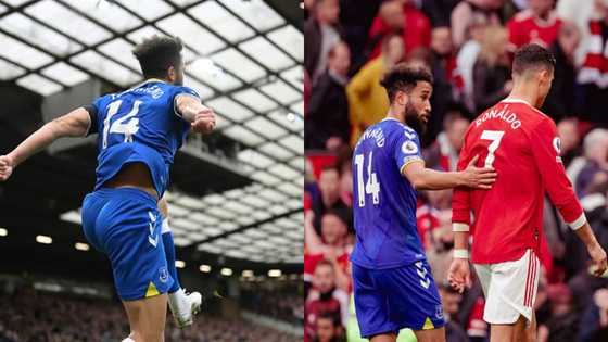 Ronaldo gifts Everton star who copied his celebration at Old Trafford