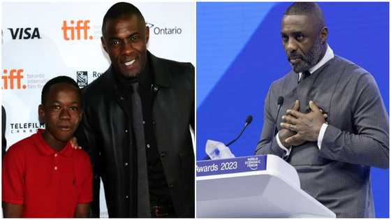 Idris Elba shoots movie in Kumasi, Ghanaians beg him to include Beast of No Nation actor Strika