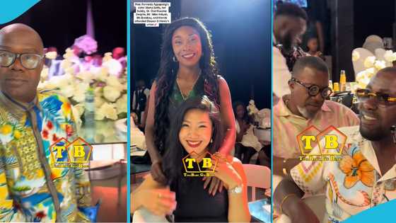 Kennedy Agyapong's sister looks radiant at wedding with her husband, Despite and other East Legon big men