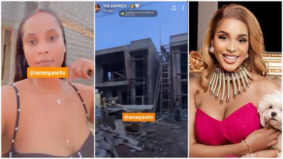 "We just want to change the storyline": Actress Benedicta Gafah motivates fans with video of her house under construction