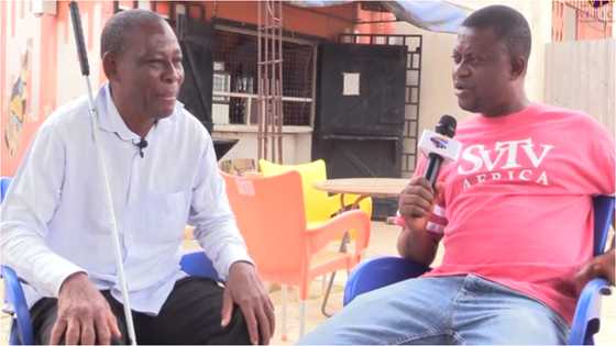 I suspect my wife killed my nephew, made me blind over our business - Visually impaired Ghanaian man