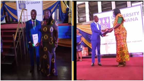 Amazing: UG student who lost dad 2 months to graduation sweeps 3 prestigious awards
