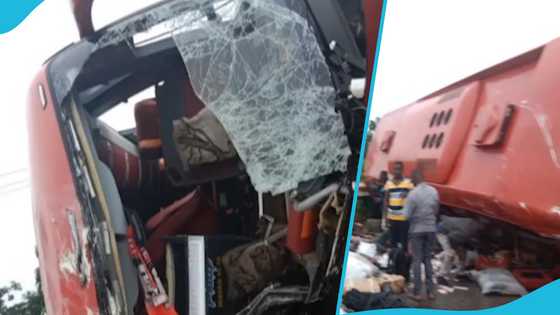 Road accident: Six dead after collision between bus and trailer truck in Offinso North