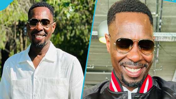 Kofi Gabs eats fufu and chicken despite renouncing Ghanaian citizenship