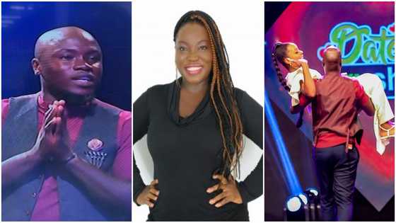 Brother of top Ghanaian relationship advisor Abena Magis gets pretty lady on Date Rush