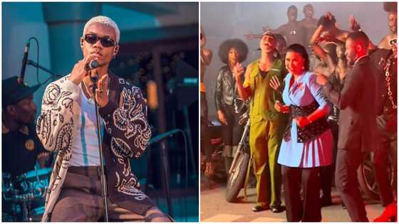 KiDi releases new banger, features Nana Ama McBrown Mensah, Adjetey Anang and others in music video, fans excited