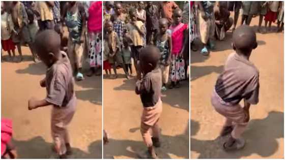 So lit: Shy little boy whines waist softly as he dances in front of people, lovely video goes viral