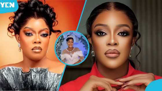 Nollywood actress Eve Esin announces wedding, Photo excites Majid Michel, Ini Edo, Poloo, others