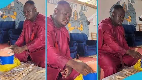 Video of pastor serving ice cream to church members during meeting sparks mixed reactions