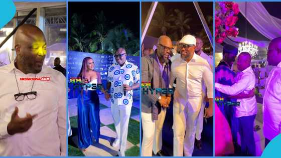 Photos of Ibrahim Mahama, Dr. Ofori Sarpong, McDan, McBrown, and others at the EMY Awards pre-party