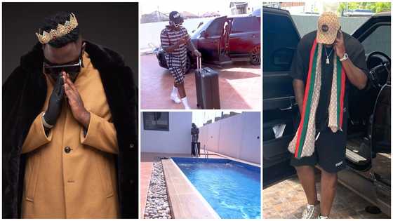 Medikal: Rapper Shows Off Plush East Legon Mansion In Video; AMG Fans Impressed