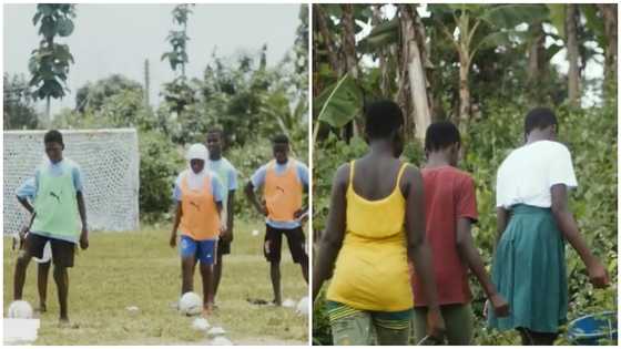 Ghanaian kids in Cape Coast benefit from water project by Manchester City