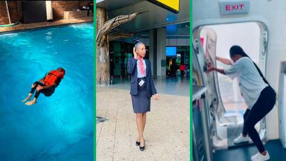 Hardworking lady shares journey to becoming an Emirates flight attendant, video goes viral