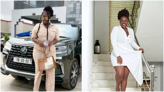 Actress Tracey Boakye Officially Responds To Rumours That 'Papano' Has Come For Her East Legon Mansion