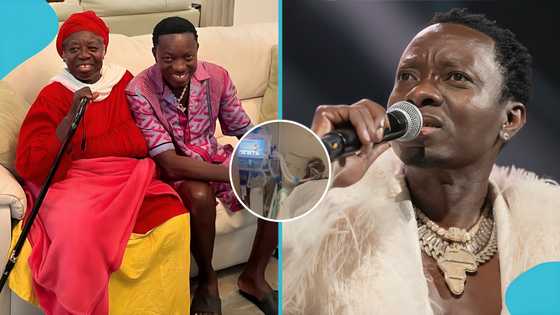 “I’m not ready to Lose You”: Michael Blackson cries over the condition of his 84-year-old mother