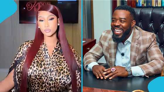 Hajia4Reall's Valentine's Day gifts spark speculation about alleged RNAQ relationship