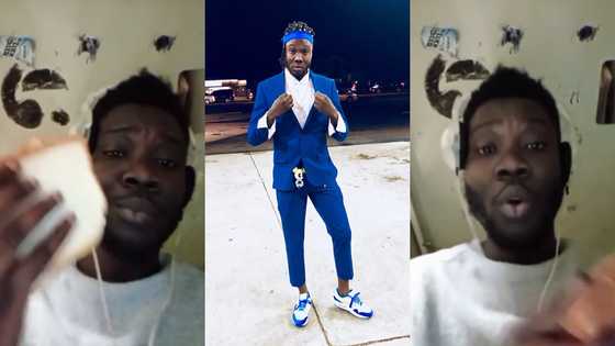Cherish your freedom - Showboy says as he marks b'day in prison with bread and groundnut