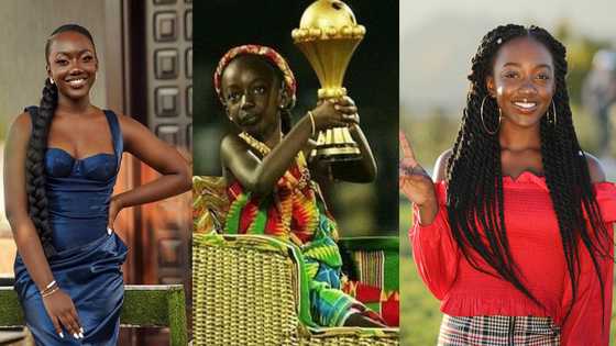 Meet the beautifully grown GH lady who hoisted the AFCON trophy at the Can 2008 at the age of 8