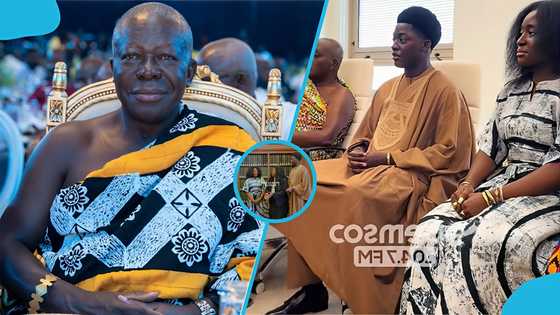 Otumfuo’s children shine during their father’s visit to Howard University, fans react