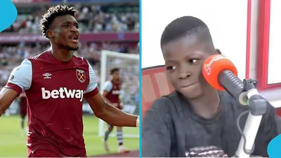 Mohammed Kudus Jnr: Young Ghanaian boy displays his talent, runs commentary like a pro