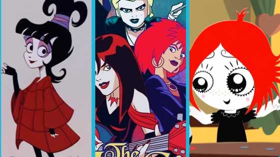 20 most famous goth cartoon characters known for their iconic roles