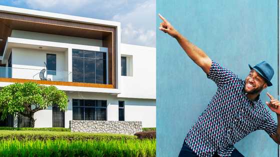 Young GH man celebrates building his 1st house in Kasoa; many congratulate him online